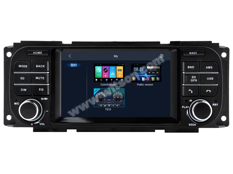 WITSON Android 15 Car Audio Player for JEEP Grand Cherokee Liberty Wrangler Chrysler for Dodge GPS DSP Carplay Vehicle Radio
