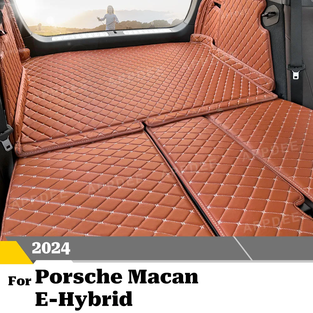 

APPDEE для Porsche Macan E-Hybrid 2024, автоматический коврик для багажника с полным покрытием, автомобильный защитный коврик, грузовой вкладыш, аксессуары для интерьера