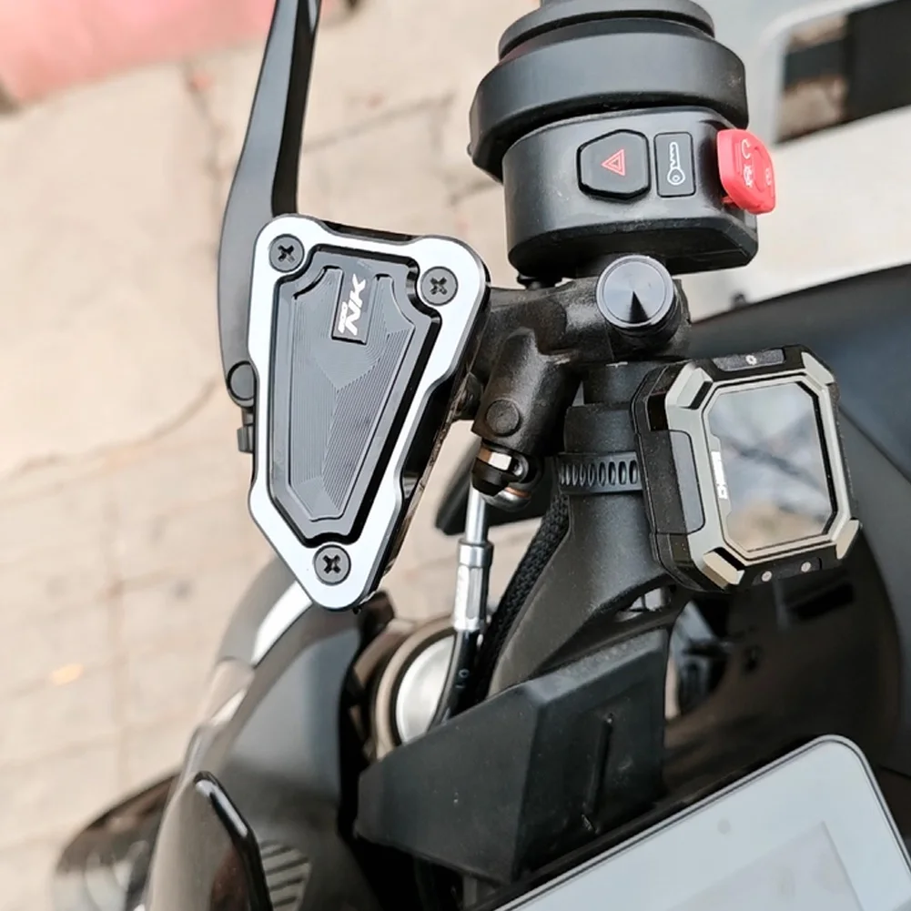 Per CFMOTO 800NK NK800 2023-2025 Moto CNC Freno Anteriore Serbatoio Fluido Coperchio Della Pompa Tappo di Protezione Protezione Coperchio del Cilindro