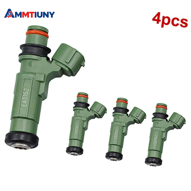

4PCS Fuel Injectors Fits for 2014-2022 Yamaha Outboard F150TXRD F150HP 4T Car Fuel Injectors Replace Part Number 63P-13761-01-00