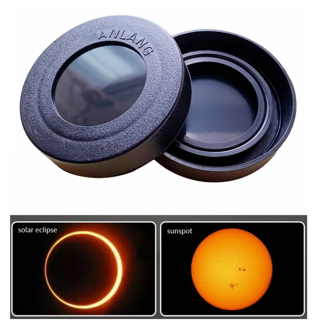 Filtre solaire pour télescope monoculaire et jumelles 50 mm – Film de sécurité pour l'observation des éruptions solaires et astronomie