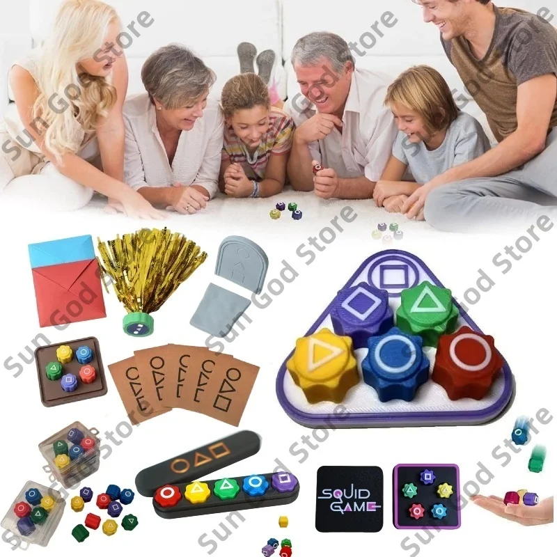 Gonggi Korean Game Stones Set Gonggi Jack Stone Pebbles Set Finger Exercise Fun Stress Relief Board Game Party GameToy