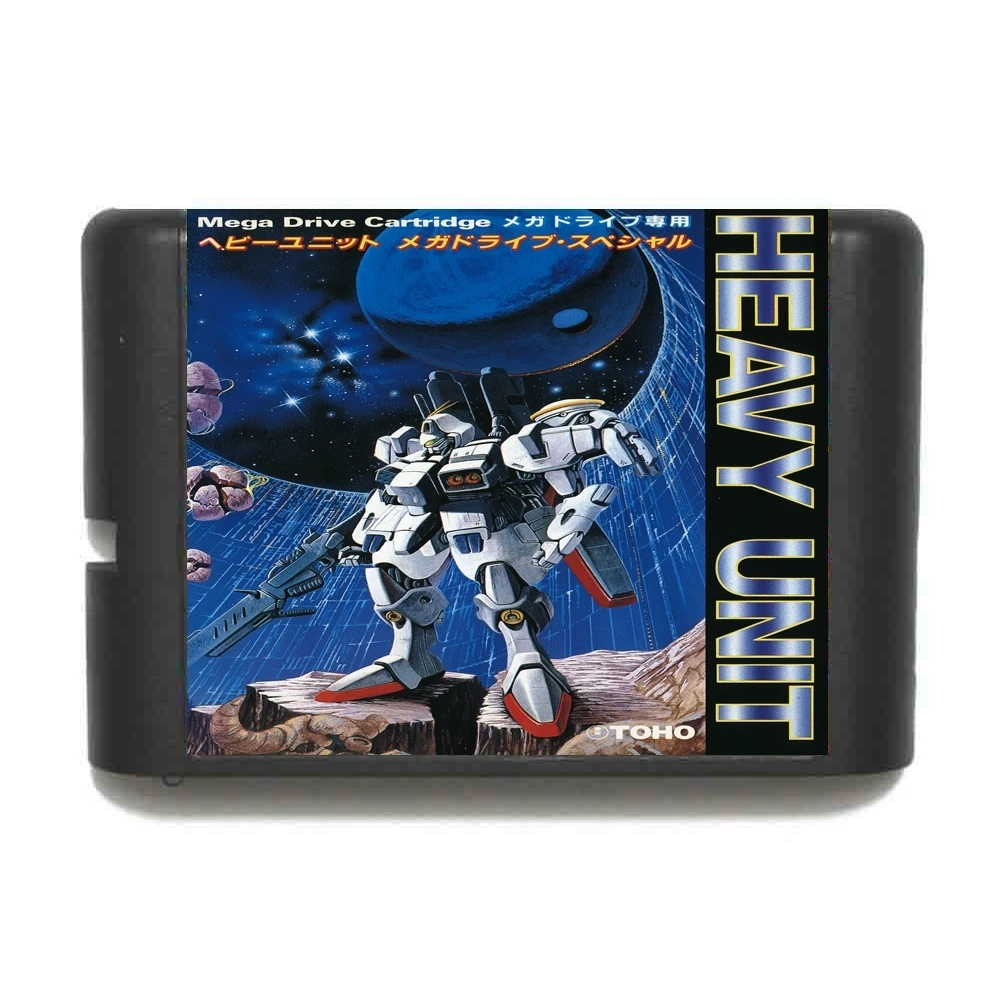 Heavy Unit  16 bit MD Game Card For Sega Mega Drive For Genesis