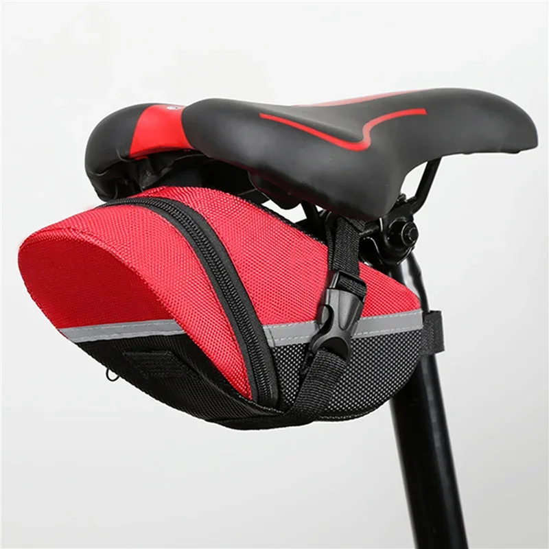Nylon Fahrrad Tasche Wasserdichte Mountainbike Sattel Lagerung Sitz Hinten Werkzeug Tasche Outdoor Radfahren Zubehör