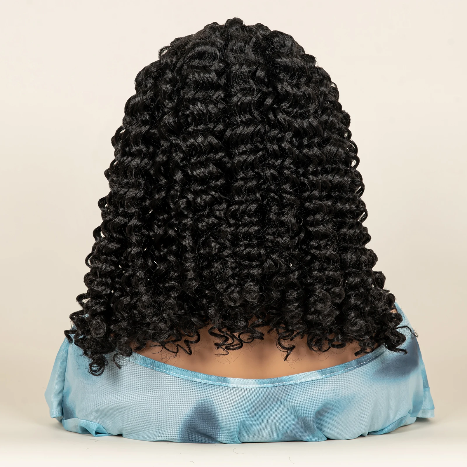 Geflochtene Haarperücken mit Babyhaar, 40,6 cm lange Kunsthaarperücke, tiefe Welle, 13 x 6 Spitzenperücken, natürliche Cornrow für schwarze Frauen