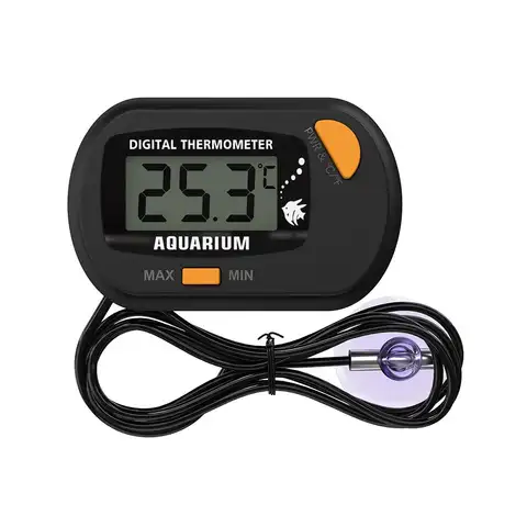 -50 ℃ - 70 ℃ 흡입 컵 온도 센서 미터 테스터 온도계 측정과 디지털 수족관 물고기 탱크 온도계