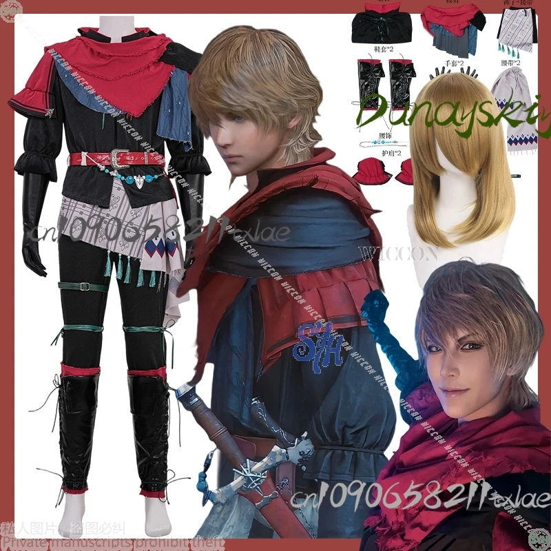 

Джошуа Рофилд Косплей Аниме Игра F16 Костюм Ретро Суд Пустыня Панк Стили Пальто Брюки Красивая Униформа Парики Хэллоуин Вечеринка