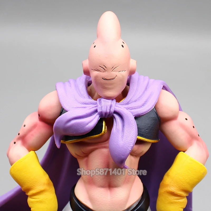 27cm Dragon Ball Figures Majin Buu Action Figures Double Header Boo Anime PVC Collection Model Ornament Toys Peripheral Gifts