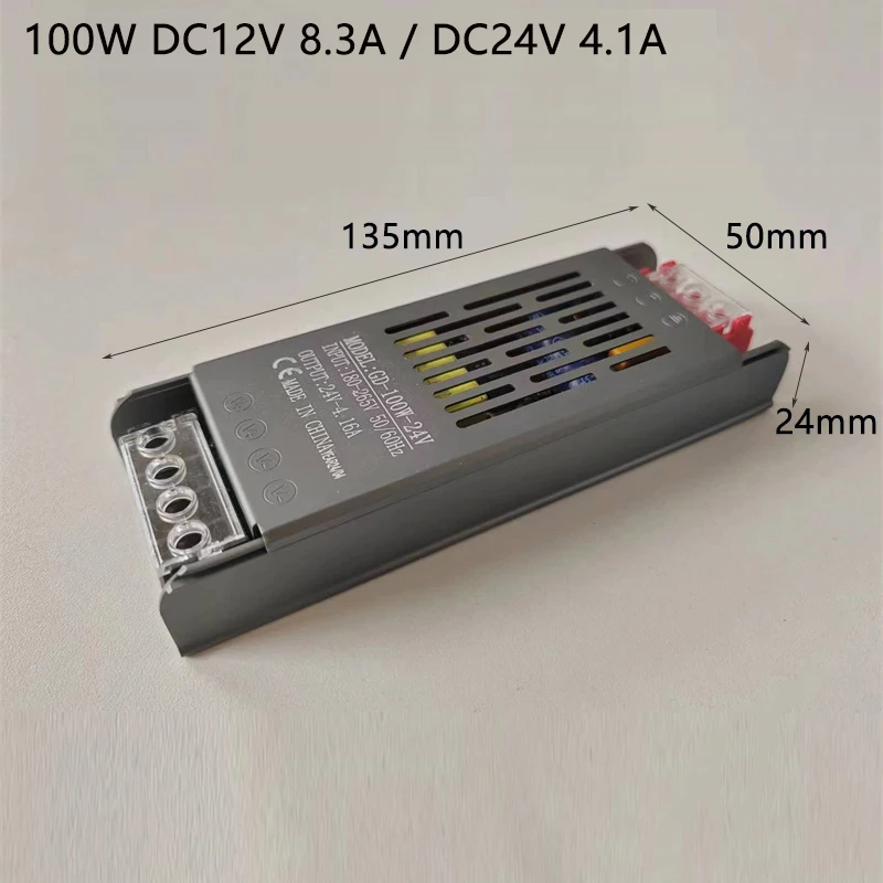 LED AC DC Transformer: Indoor & Outdoor: AC 220V to 12V 24V 12V Power Supply 24V Power Supply LED Driver 60W100W200W300W400W600W