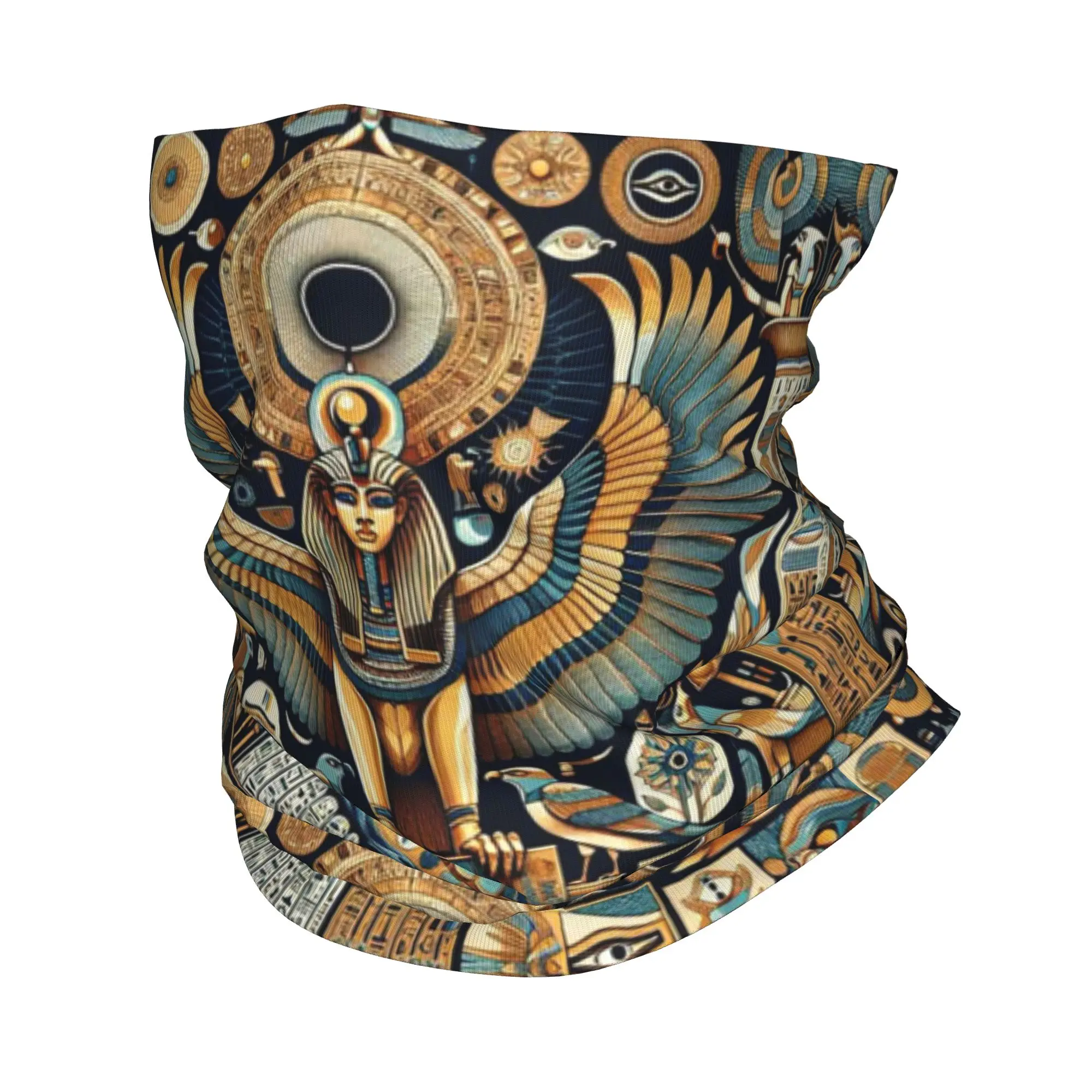 

The Sphinx of Egypt Bandana Neck Cover Printed Face Scarf Multifunction Cycling Scarf Riding For Men Women Adult