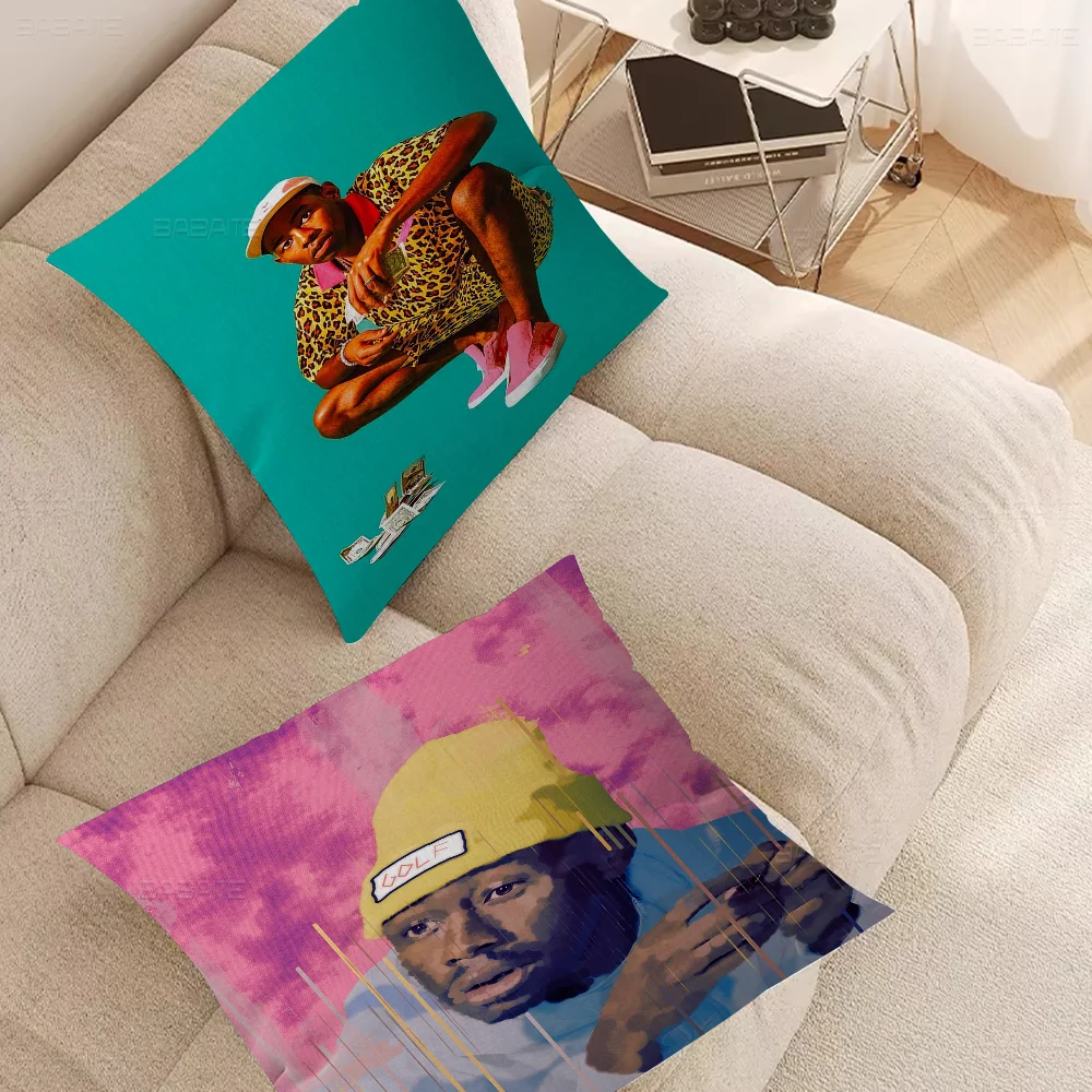 

Tyler The Creator Pillow Cushion Cover Pillowcase Living Room Sofa Home Decor Customized