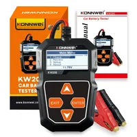 KONNWEI KW208 Car Battery Tester 12V 100 to 2000CCA  Cranking Charging Circut Tester Battery Analyzer 12 Volts Battery Tools