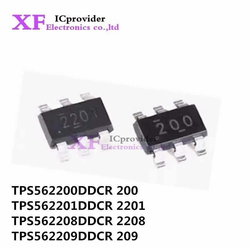 10Pcs 100% New TPS562200DDCR 200 TPS562201DDCR 2201 TPS562208DDCR 2208 TPS562209DDCR 209 SOT-23-6 Power  Brand new original