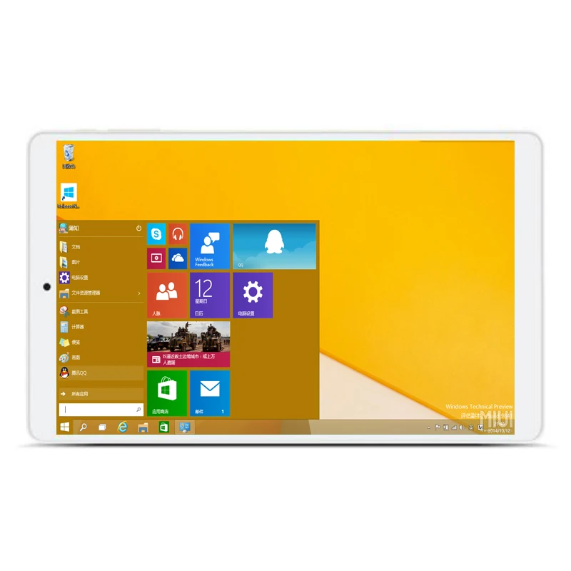 T10 8" Tablet-PC Windows 10 Intel Atom Z3735F 32-Bit 2GB DDR3 RAM 32GB EMMC ROM 1280 X 800 IPS Dual-Kameras WIFI Bluetooth-4.0 – Detail 4