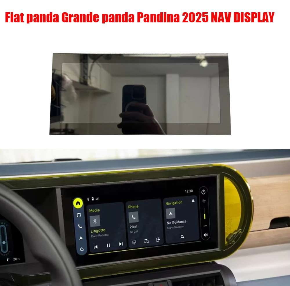 HEAD UNIT LCD TOUCH SCREEN DISPLAY NAV 10.25inch For Fiat Grande panda Pandina 2025 Navigation 9871241680 9865251580