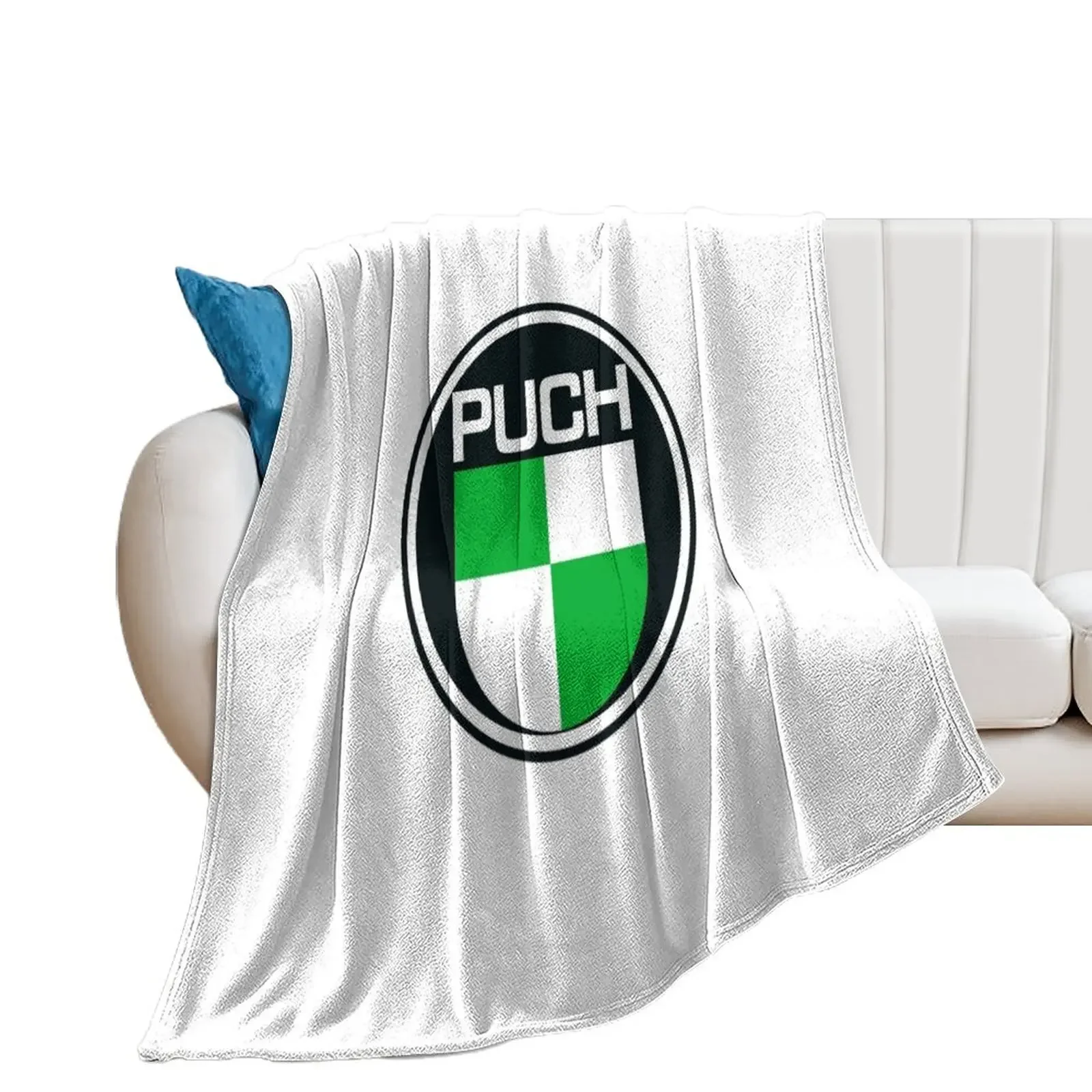 

Puch Motorcycles Throw Blanket Decorative Sofas warm for winter Blankets