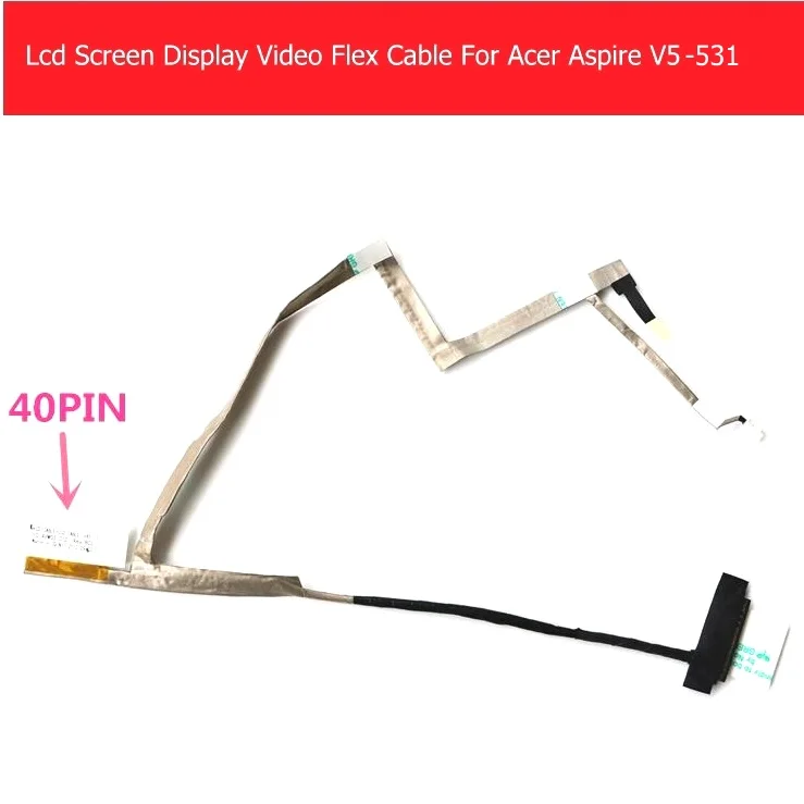 

Weeten Genuine Laptop Screen Video Flex Cable For ACER Aspire V5 V5-531 V5-531G V5-551 V5-571 V5-571G Lvds LCD LED Flex cable