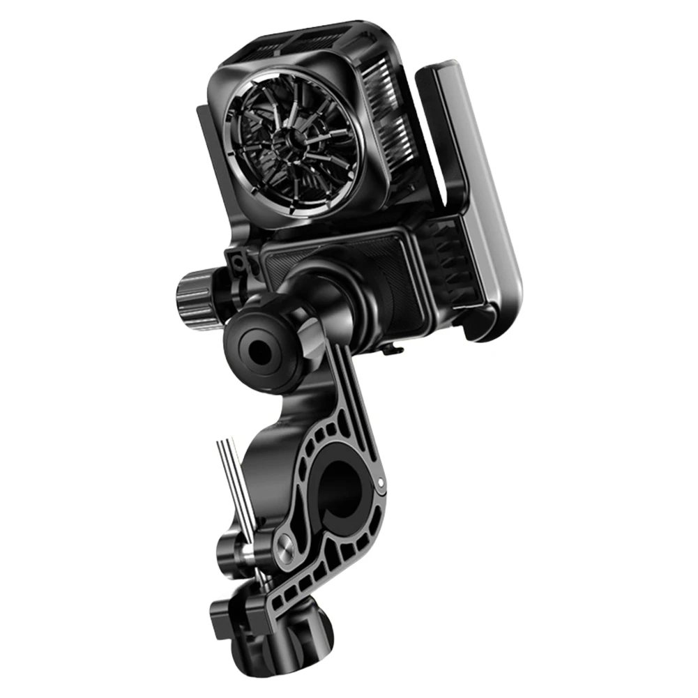 AliExpress APWIKOGER Cooling Motorcycle Phone Mount Anti-Vibration Motorcycle Cellphone Holder Motorcycle Phone Holder for Motorcycle Bicycle Scooter