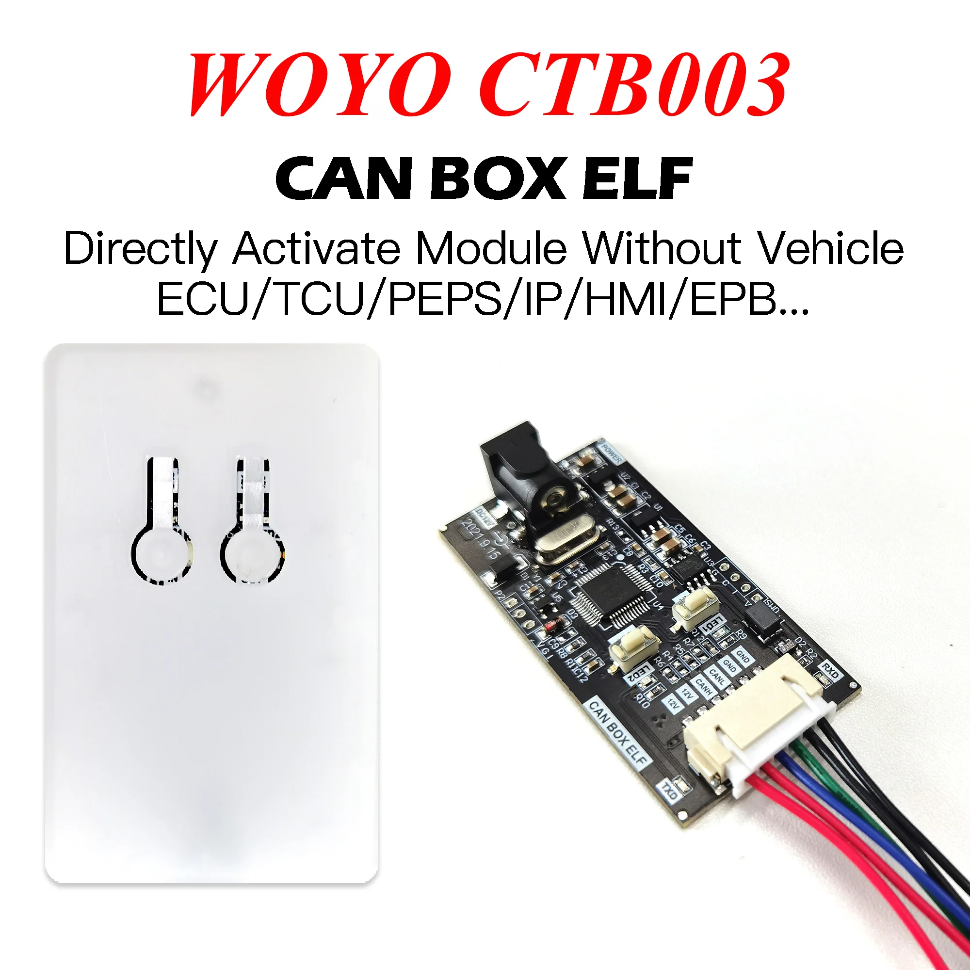 

WOYO CTB003 Автомобильный модуль CAN BUS, коллектор данных, тестер CAN, коробка для EPS/IP/HMI, автомобильный диагностический инструмент для Audi BMW Toyota
