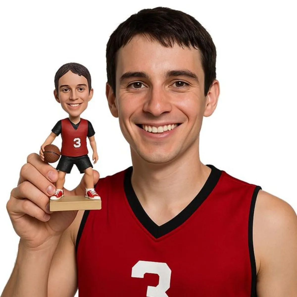 

Custom Bobblehead From Photo Personalized Handmade Clay Figurine Clay Doll Bobbleheads Figurines Personalized Gift Idea