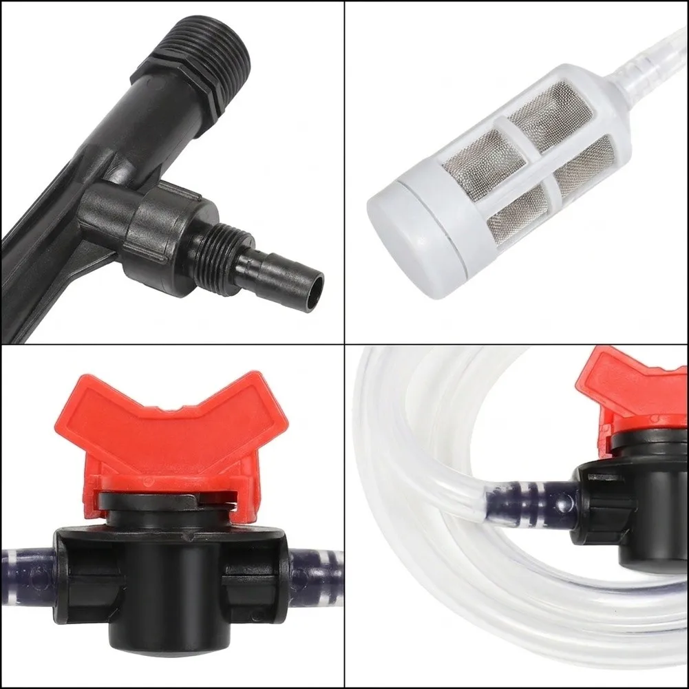 for venturi Irrigation Injector Kit 1/2 in Plastic Construction for Home Gardeners Seeking Reliable Nutrient Delivery