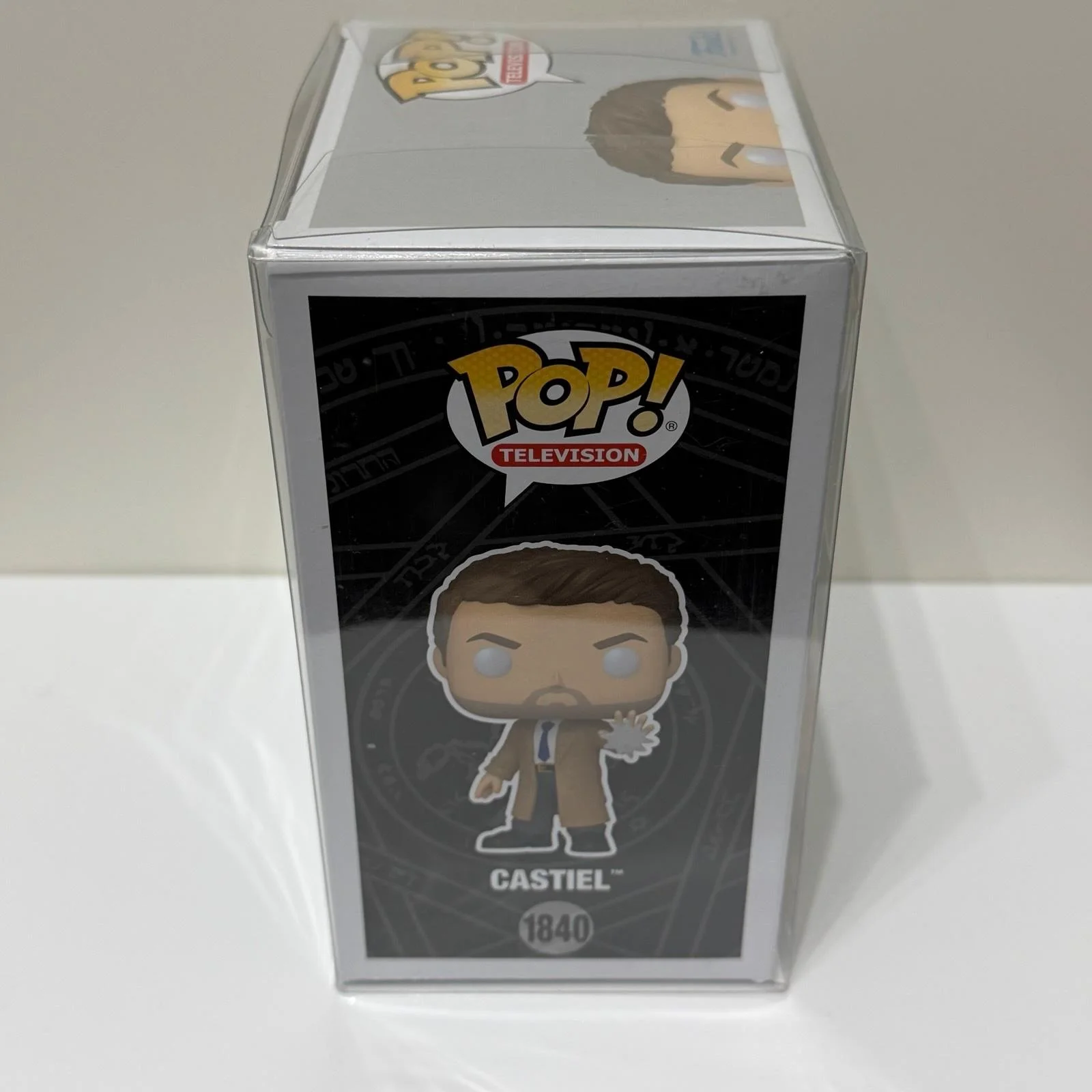 

Фигурка Кастиэля (Светящийся) из сериала «Сверхъестественное» # Официальные коллекционные фигурки Funko Pop 1840, лимитированная серия, для фанатов сериала «Сверхъестественное», подарок