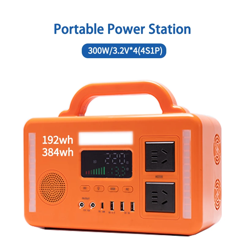 1000W Solar Generator Backup System, Multifunctional Energy Supply for Outdoor Camping Equipment Use
