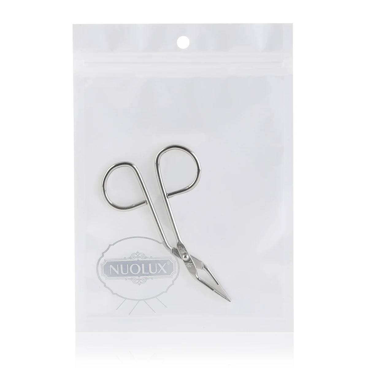 ステンレス鋼眉毛ピンセット 8.5 センチメートルシルバー斜め先端顔の毛の除去のための鼻クリップ精密ピンセットメイクアップツール