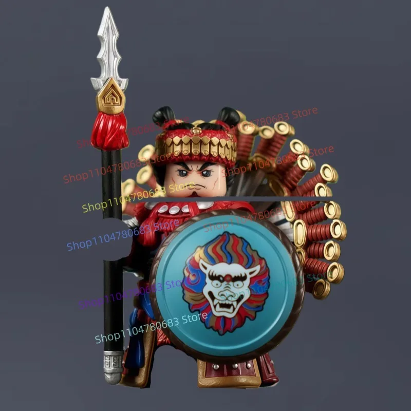 

MOC Building Blocks: Master of Ten Thousand Swords Mini Figure Assembly Model Display Anime Cartoon Toy Decoration Holiday Gift