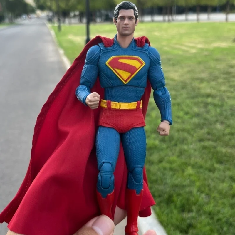 

Оригинальная фигурка Супер-Человека 2025 года, фильм Супер-Человек Shf 19 см 1/9, экшн-фигурка постоянного тока Multiverse, модель куклы, оригинальная модель, Рождественский подарок