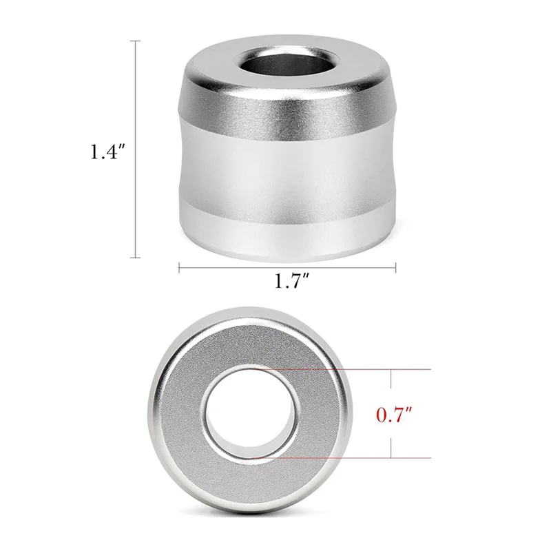Soporte de maquinilla de afeitar de seguridad A66K-2 uds, diámetro de apertura de 0,7 pulgadas (18,5 Mm), soporte de afeitado para hombres para baño para Gillette Skinguard