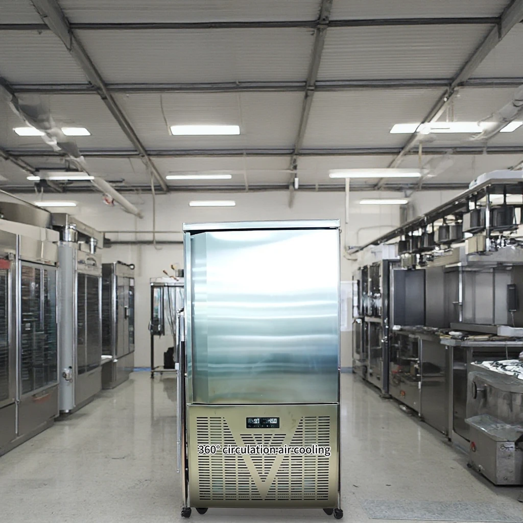 Commerciële Snelle Blast Vriezer Chiller Machine Verkoop Industriële Instant Vis Kip Lucht Bevriezing Quick Shock Flash Quick Shock