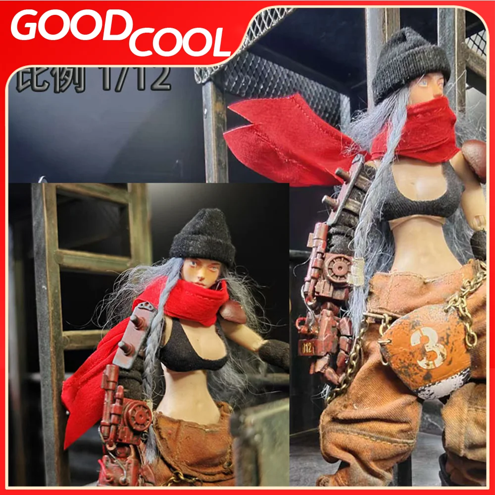 In Stock YS-6106-12 1/12 Scale Soldiers Various Colors Of Wire Shaped Scarves Model Accessories Fit 6 inch Action Figure Body