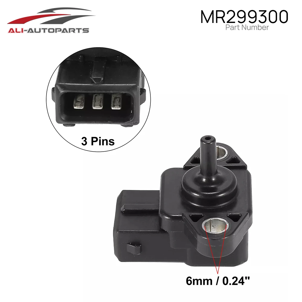 3PINS MAP Boost Pressure Sensor MR299300 For MITSUBISHI L200 SHOGUN 2.5 1996-2006