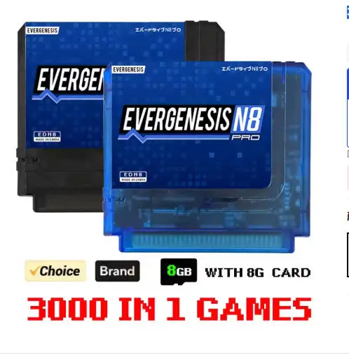 3000 in 1 Game Card ED N8 Pro Game Cartridges With 8G TF Card China For Family Computer Retro Game Console Game Accessories