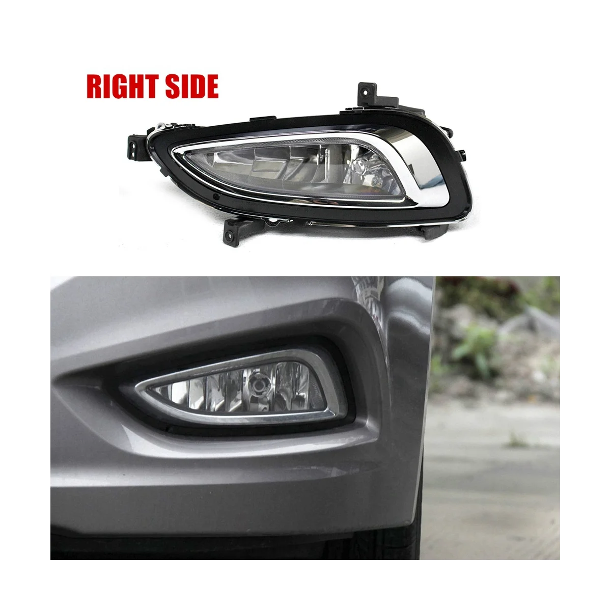 Car Front Left Fog Lamp Light for Hyundai Azera 2011-2015 Left 92201-3V000