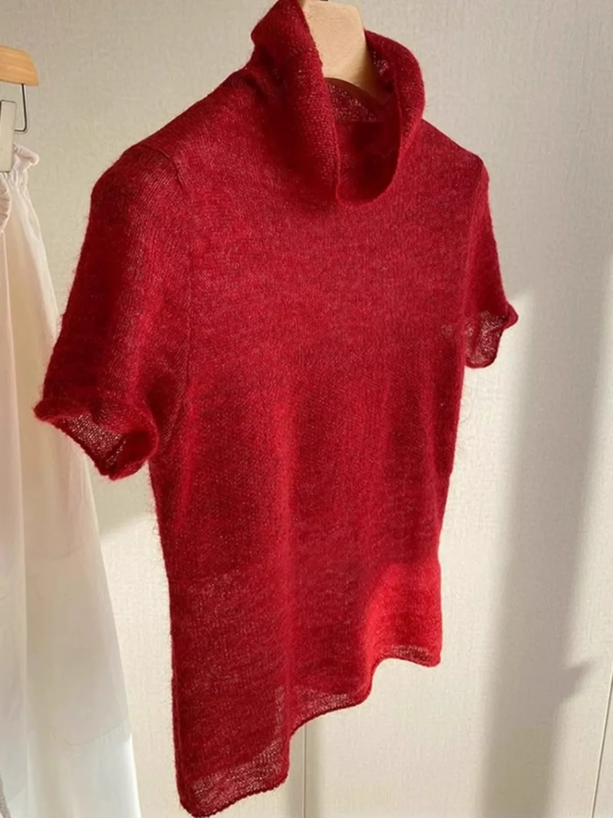 

Рекомендуемый уровень CHAO! Винтажный вязаный свитер Camere, женский европейский свитер с высоким воротником ort Sve Top