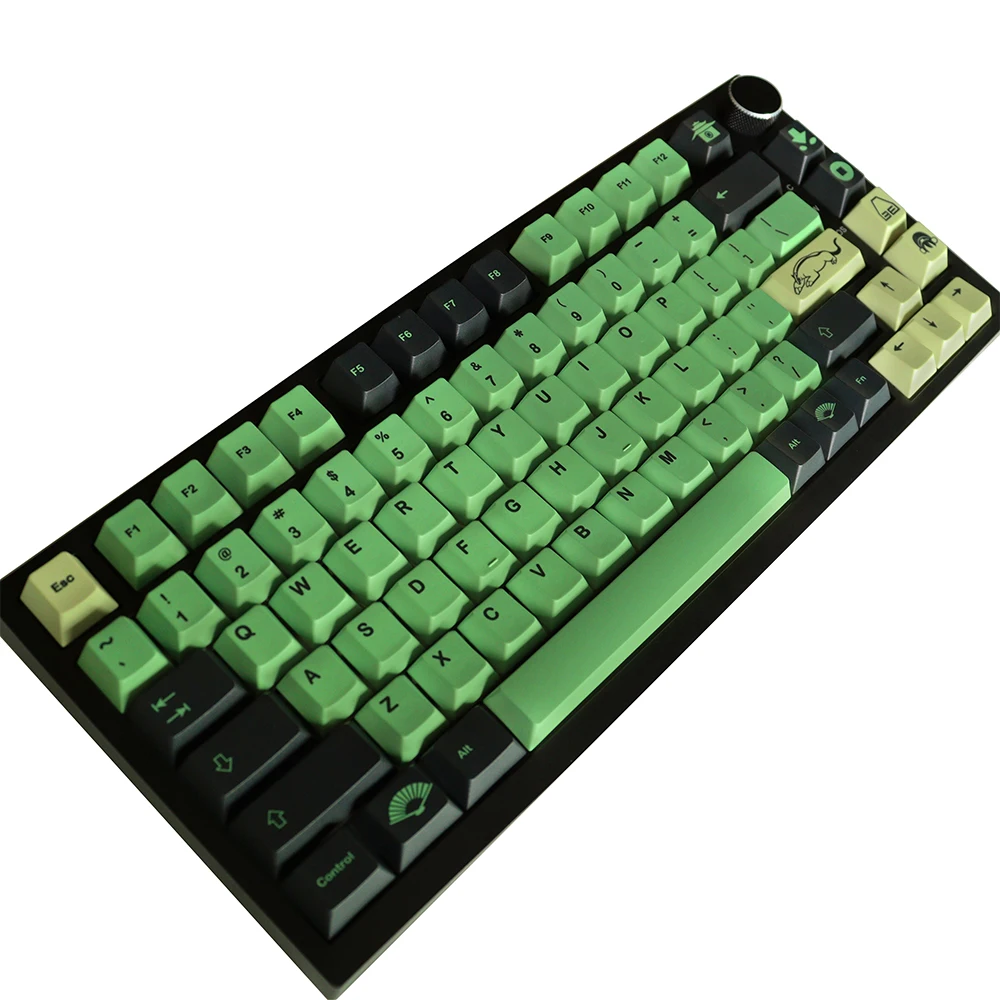 GMK Terra Keycaps Cherry Profile PBT Material 129 Keys Five Side Dye-Sub Keycaps for 61/87/104/108 Mx Switch Mechanical Keyboard