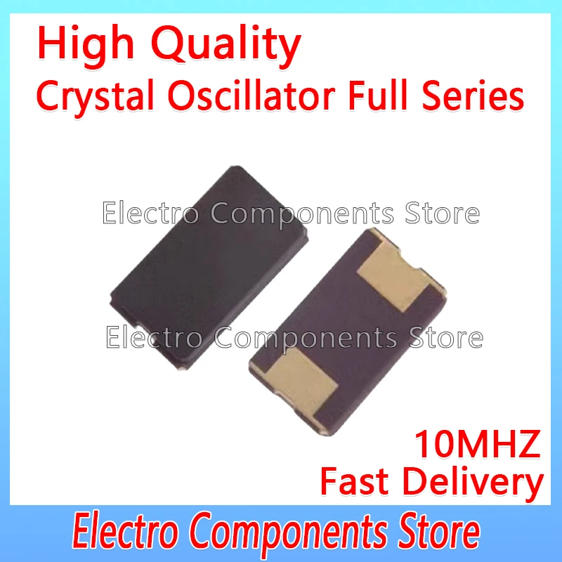 10PCS/Lot 8045 10M 10MHZ 10.000MHZ 2P SMD Crystal Resonator Passive Oscillator 2Pin 8*4.5MM Chip Mounted Crystals SMD-2P