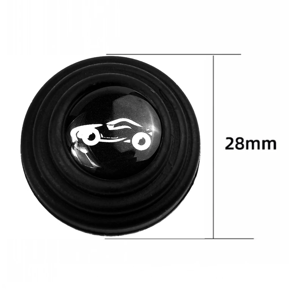 Car Anti-collision Gasket Anti-collision Pad 2.8cm Diameter Car Hood Gasket 2.8cm Car Door Pad Sound Insulation