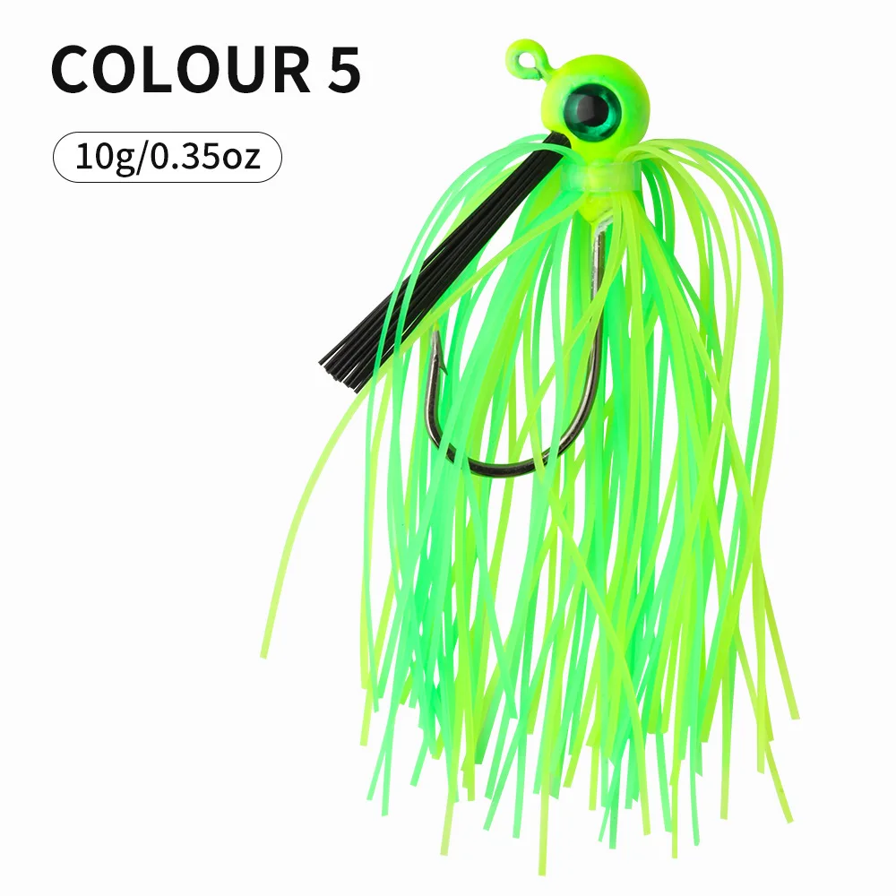 Spinnerbait LHFSH – Señuelo antihierbas para lubina