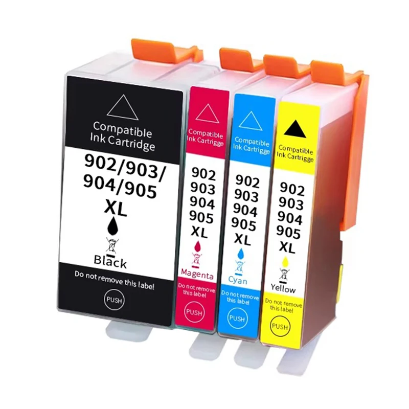 For HP 902 903 904 905 XL Full Ink Cartridge For HP Officejet Pro 6950 6960 6962 6963 6965 6966 6968 6970 6978 6979 Printer