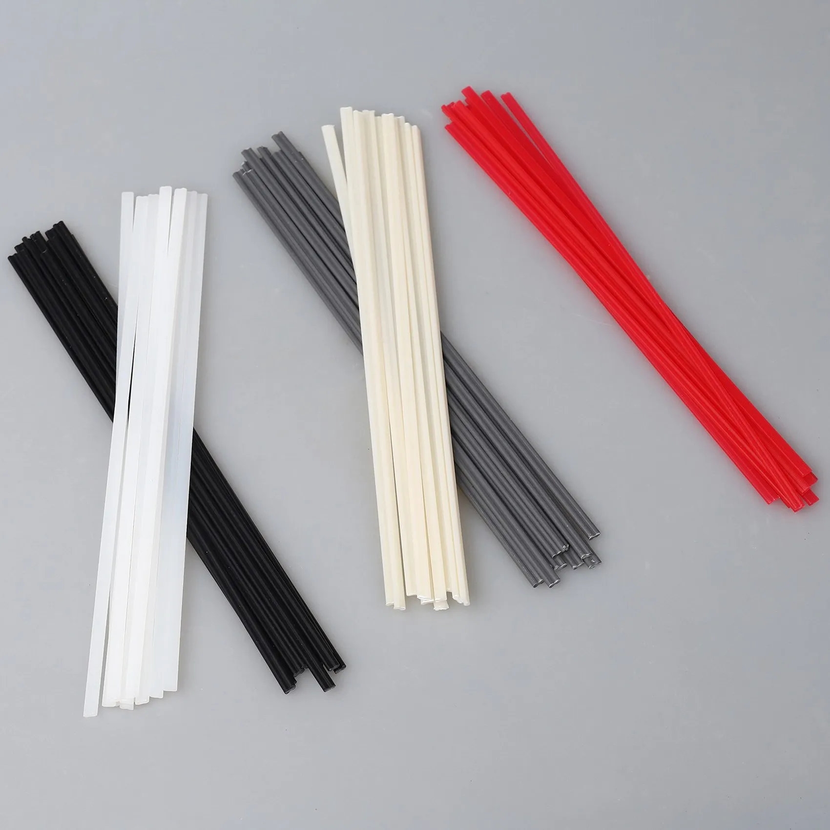 

SYW-50PCS Пластиковые сварочные стержни-ПП/ПВХ/ПЭ пластиковые сварочные стержни для инструментов горячего воздуха 10 дюймов ( каждый цвет 10 шт.)