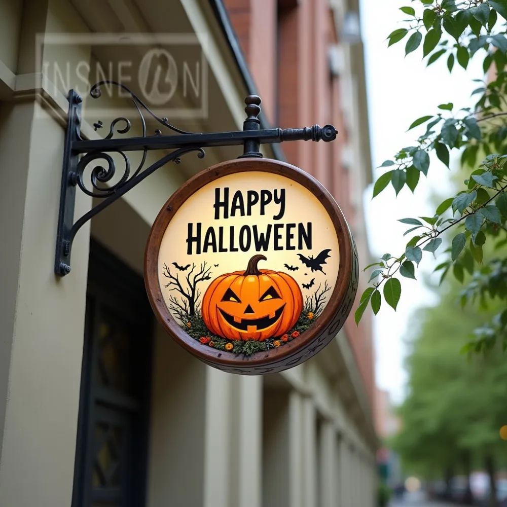 

Custom Acrylic LED Light Box for Business Outdoor Waterproof Double Sided Storefront Signage Wall Mounted