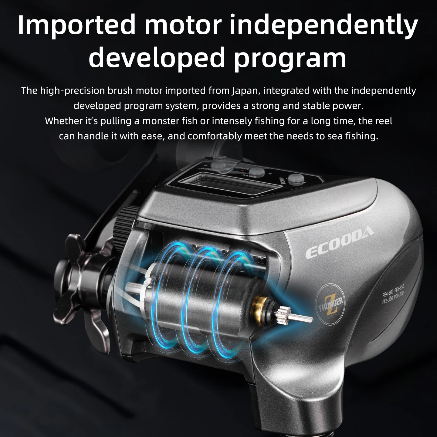 eletric fishing reel Penn FTH50ELKIT Fathom Electric 50 Kit it allows you to explore depths that are simply not possible with a conventional reel or fish at great distances with kites The Ultimate Guide to Electric