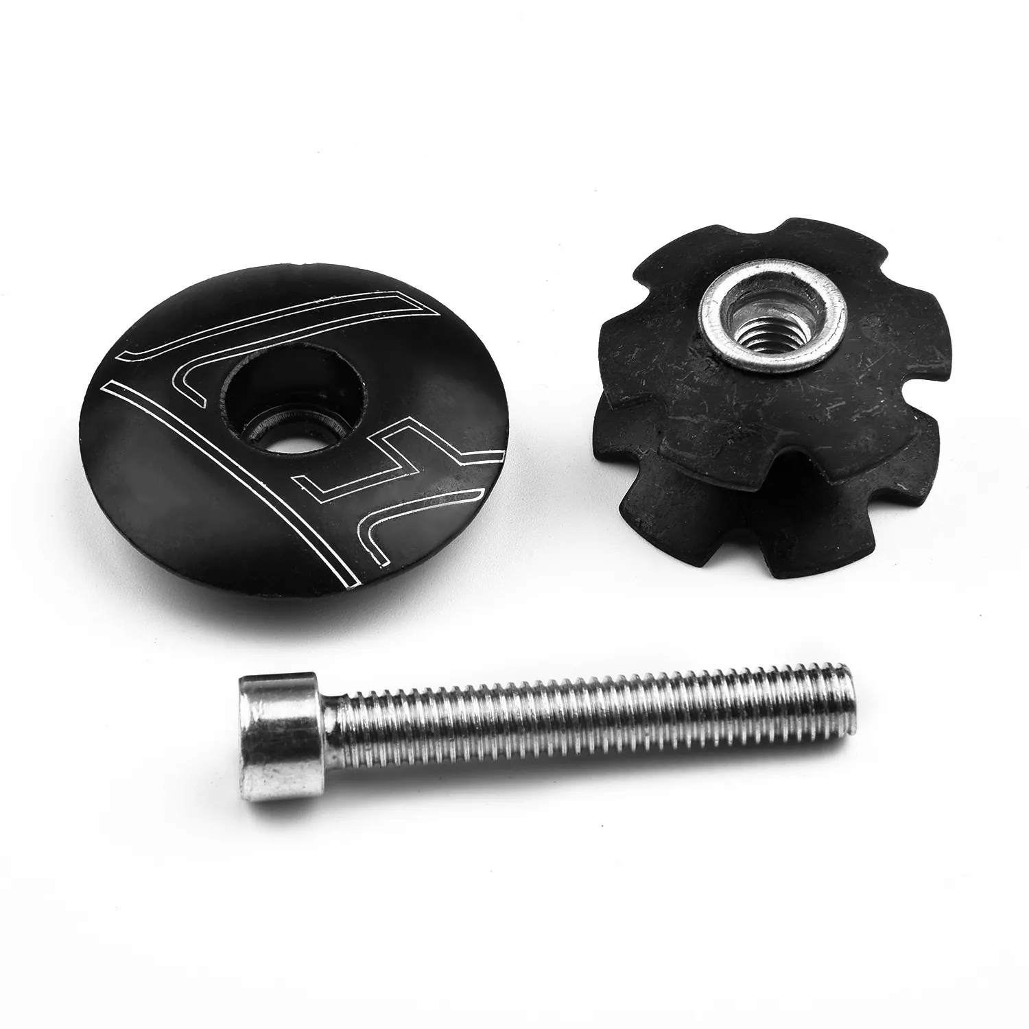 Bicycle Front Fork Mount Cores MTB Steer Tubes Headsets Flanged Fastening Bolts Star Nuts For 1-1/8" 28.6mm Bicycle Accessories