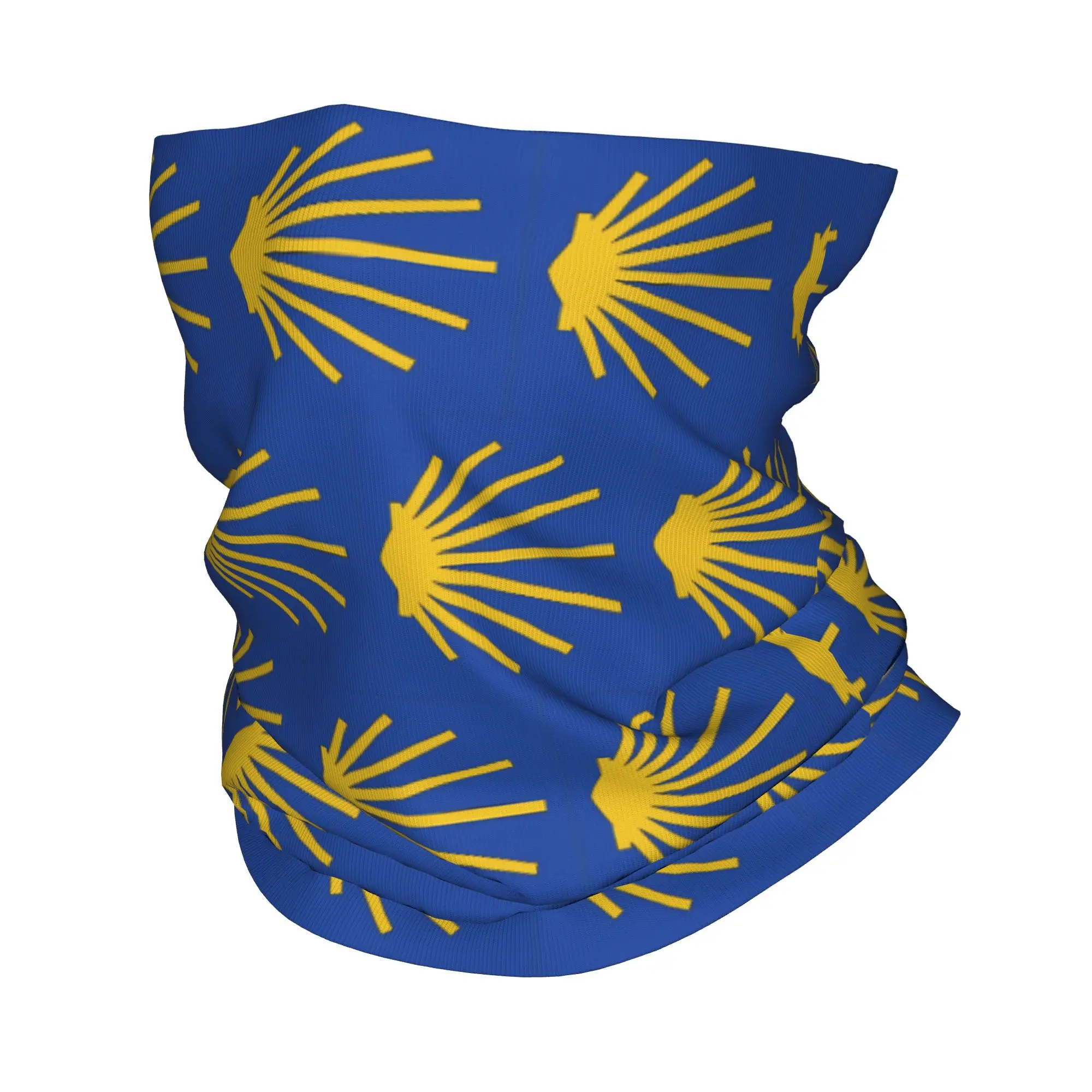 

El Camino De Santiago Hiking Bandana Neck Gaiter Balaclavas Magic Scarf Printed St. James Way Headwear Multi-use Men Women Adult