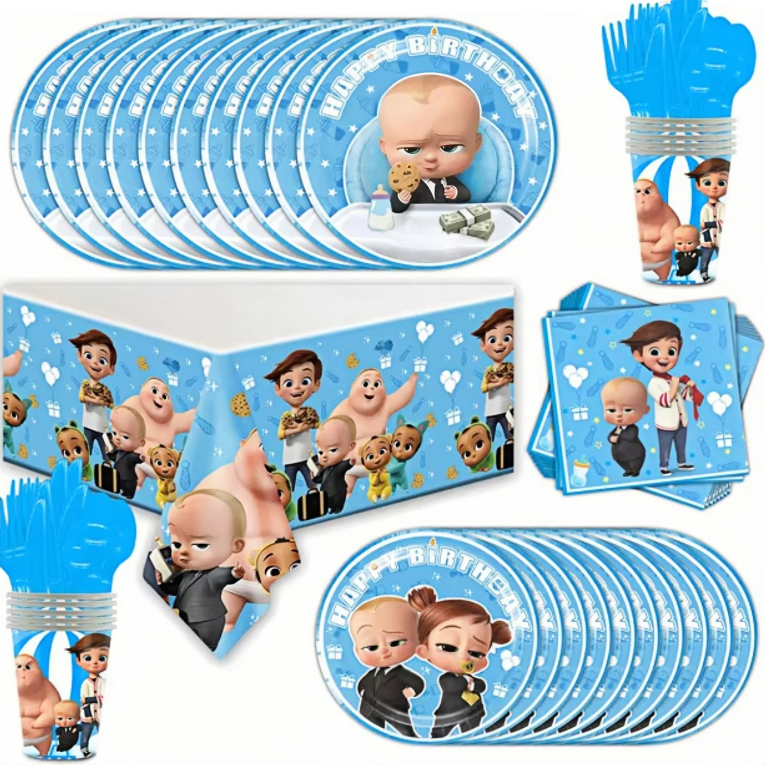 Cartoon Boss-Boys-G…