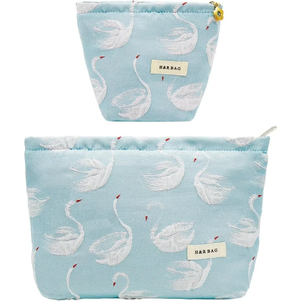 

2 шт. косметички, большая косметичка, дорожная косметичка-органайзер для женщин, вышивка