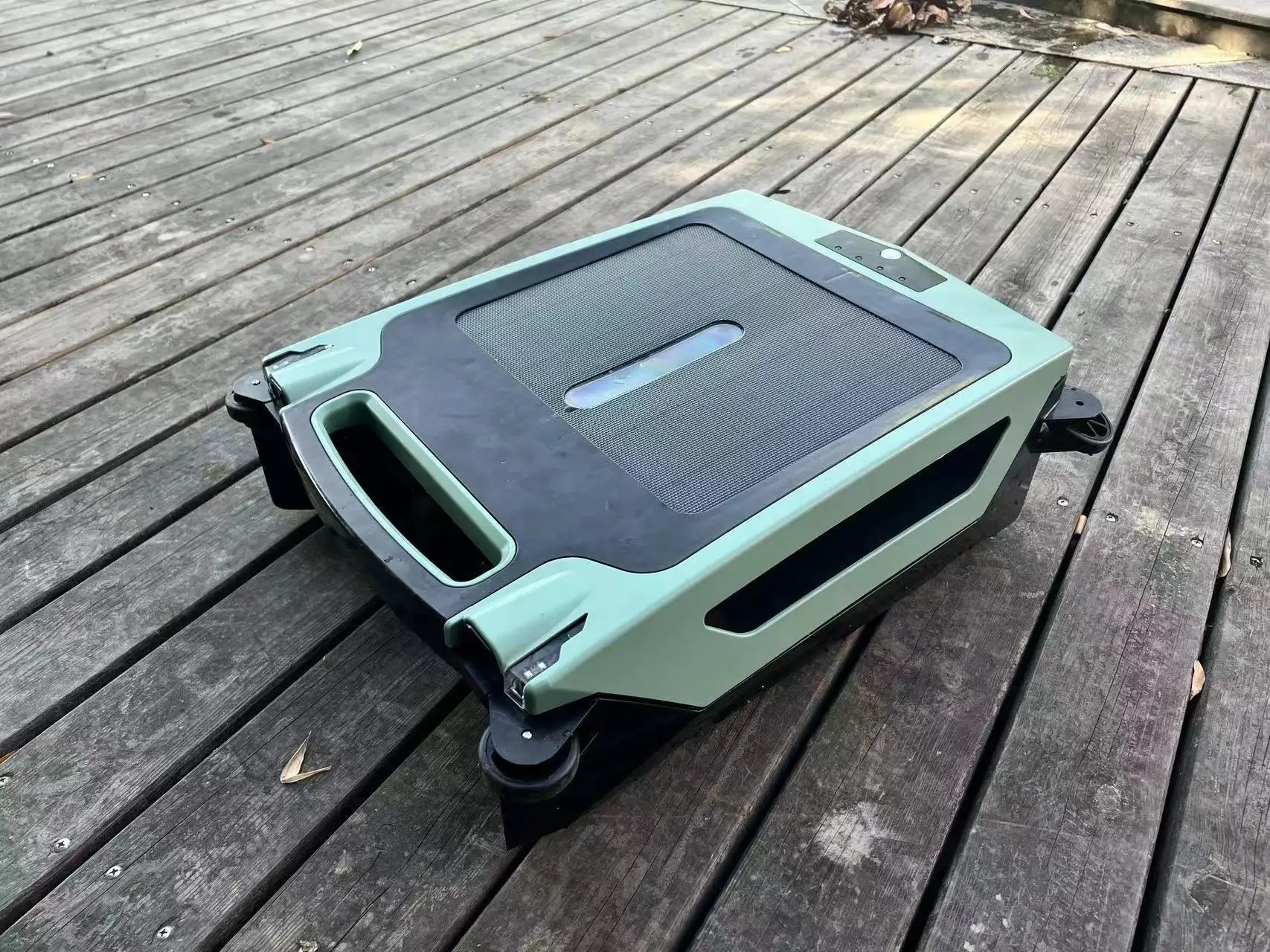Solar robot pool surface and skimmer cleaner dual charge